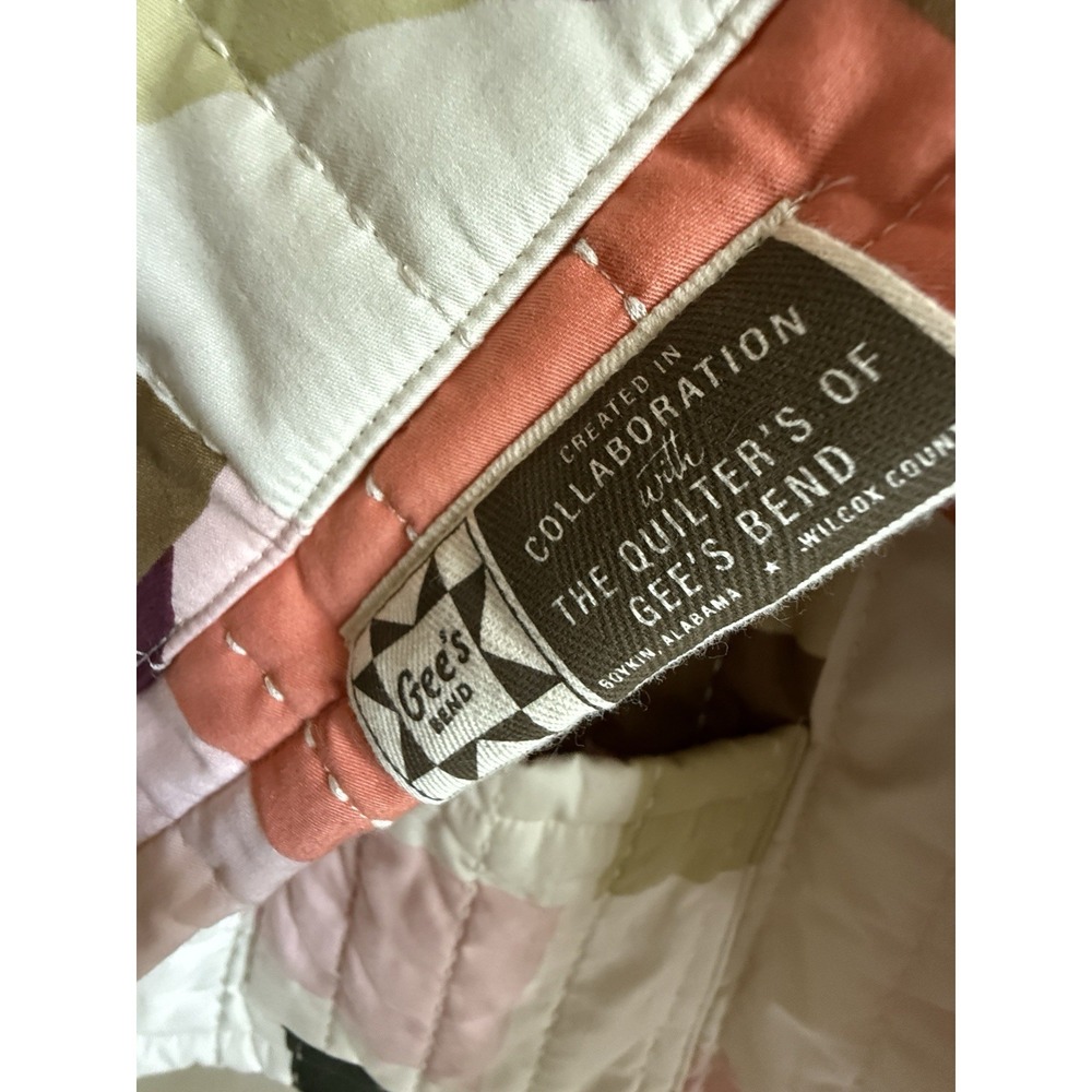 The Quilter's Of Gee's Bend X Target Black History Month Quilted Jacket L NWT - Picture 3 of 16